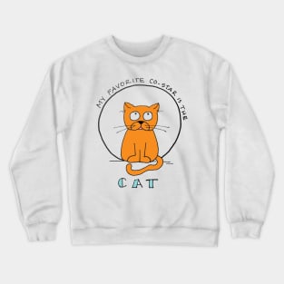 My Favorite Cat Crewneck Sweatshirt